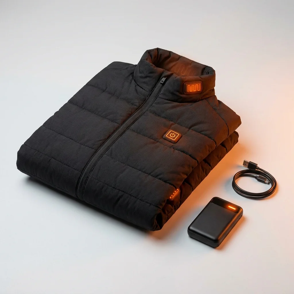 Electric heated jacket